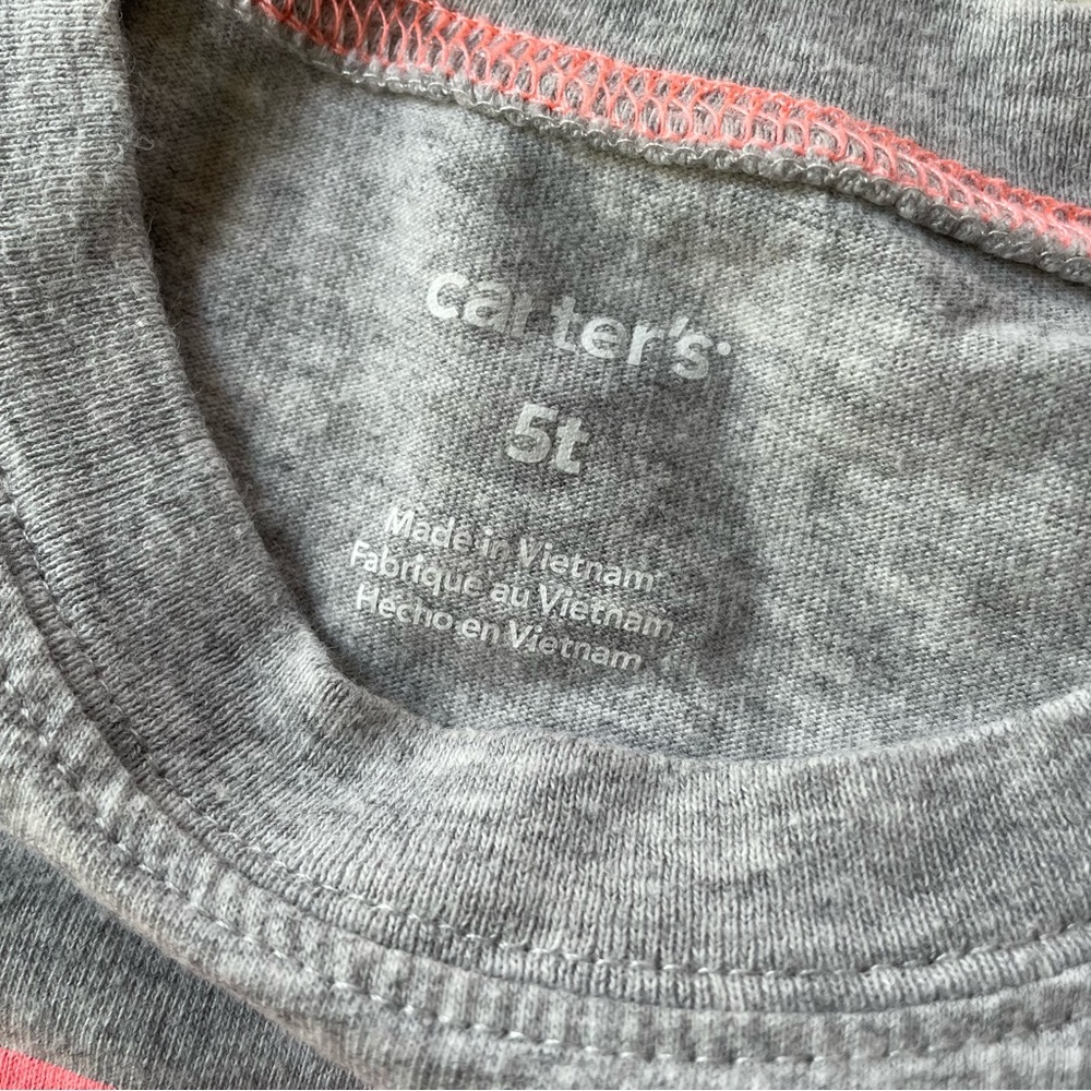 Carter’s Stripe Pocket T-Shirt, toddler 5T - Picture 2 of 5